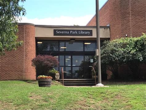 Severna park library - Severna Park Library. 45 West McKinsey Road. Severna Park, MD 21146. (410) 222-6290. 